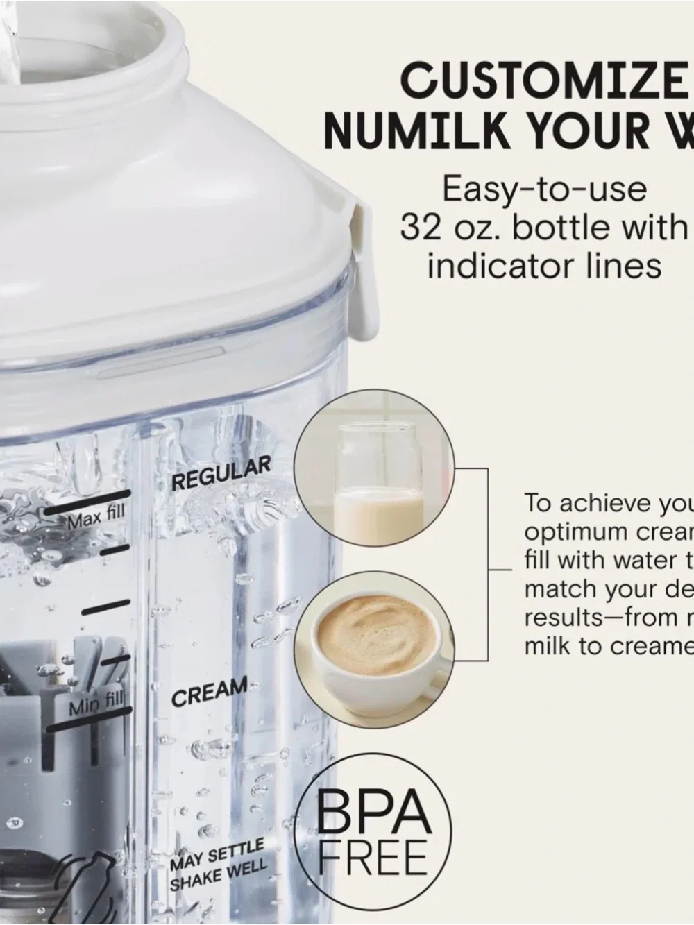 White Electric Plant Milk Maker